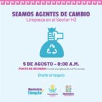 Jornada de limpieza del Sector H3 Huatulco