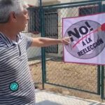 Fundador de MORENA rechaza apoyar a José Hernandez en Huatulco…retira propaganda y coloca lona de «No reelección».
