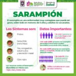 El sarampión puede ser grave, prevénlo