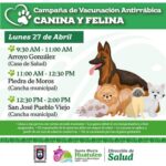Campaña de vacunación antirrábica