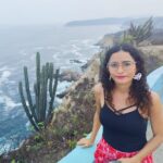 Venus Lara Singer en el Faro de la Entrega  Huatulco Oaxaca.