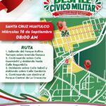 ¡Conoce las rutas de nuestros desfiles patrios en Santa María Huatulco y Santa Cruz Huatulco!