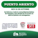PUERTO ABIERTO A LA NAVEGACIÓN